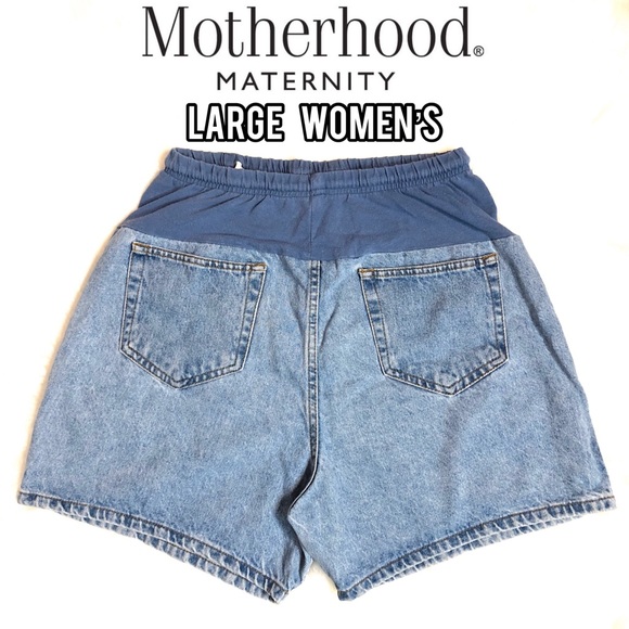 Motherhood Maternity Pants - ✨HP✨ Motherhood maternity stretchy jean shorts